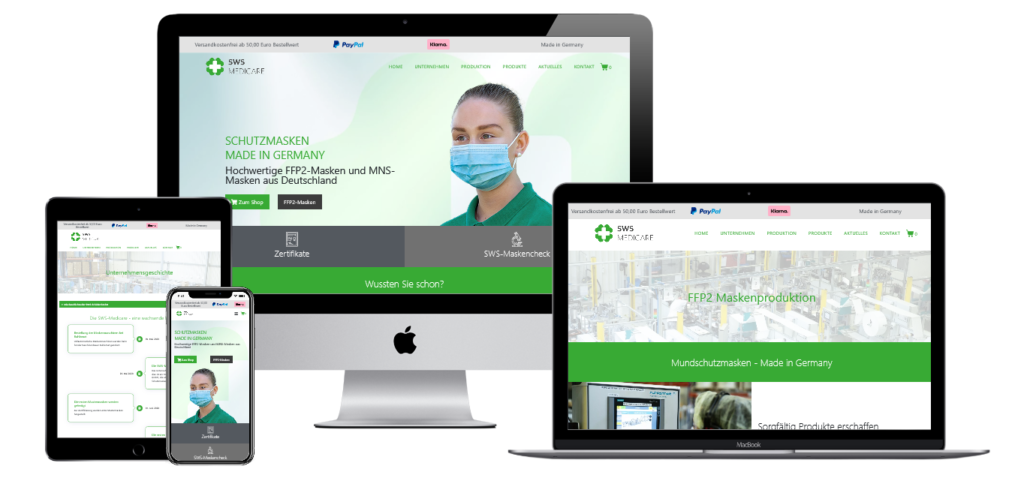 SWS Medicare Webdesign & Shop